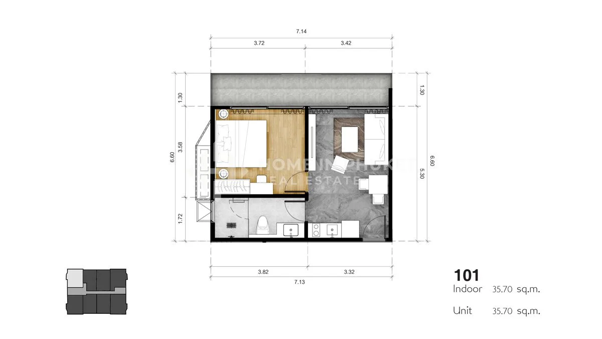 1 Bedroom