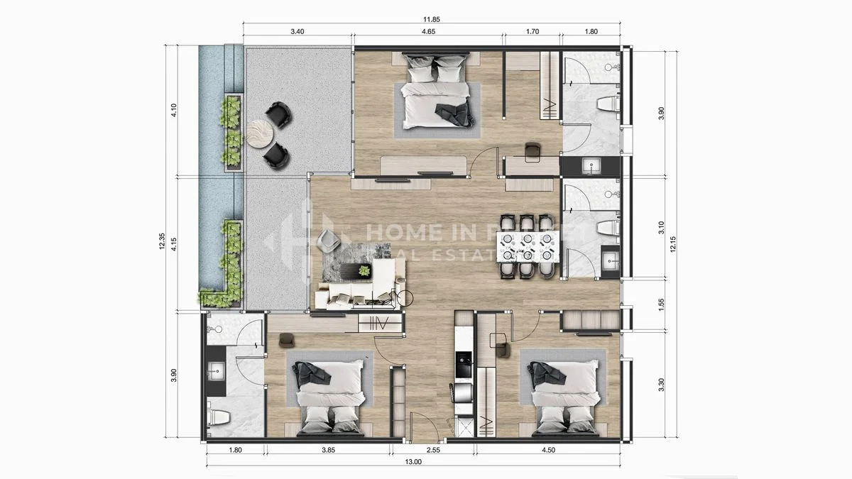 3 Bedroom