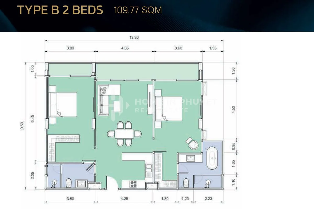 2 Bedroom