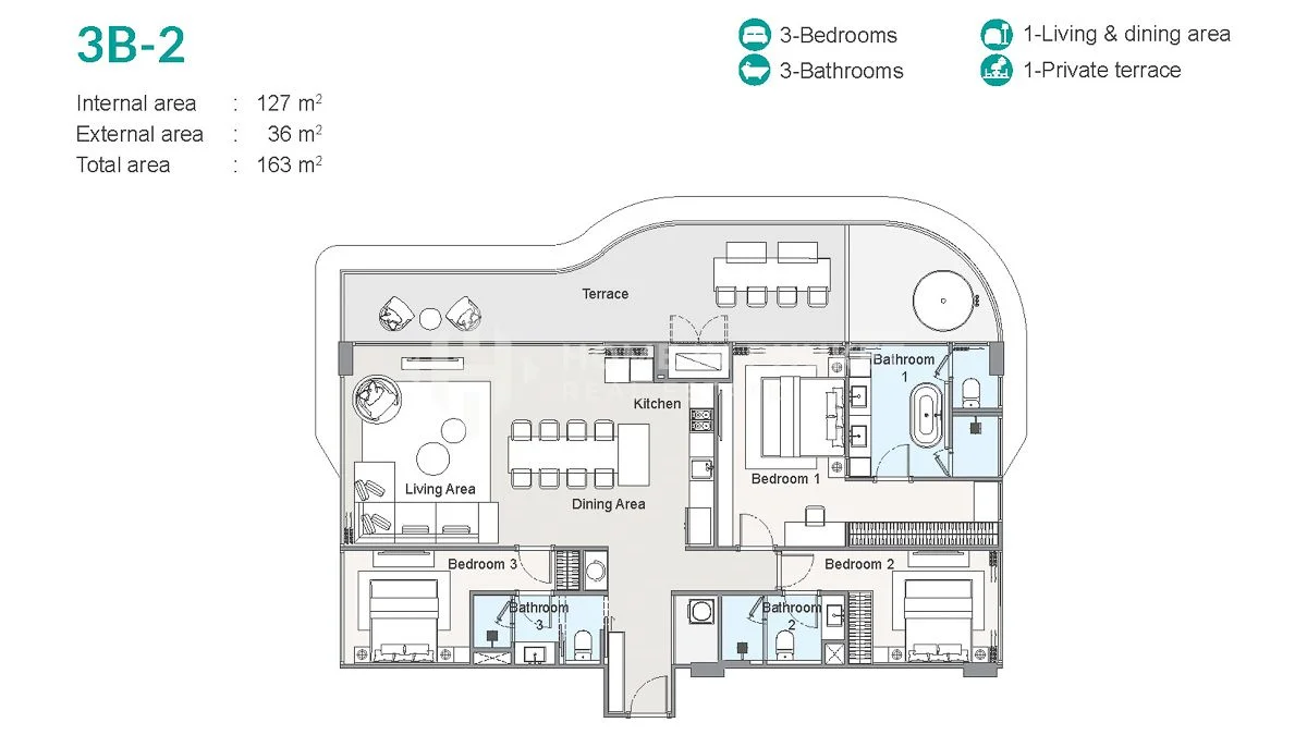 3 Bedroom