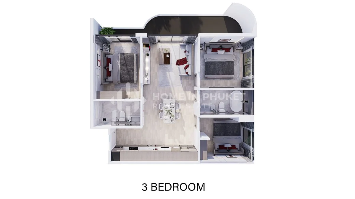 3 Bedroom