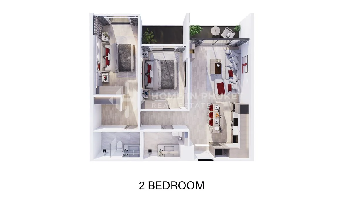 2 Bedroom