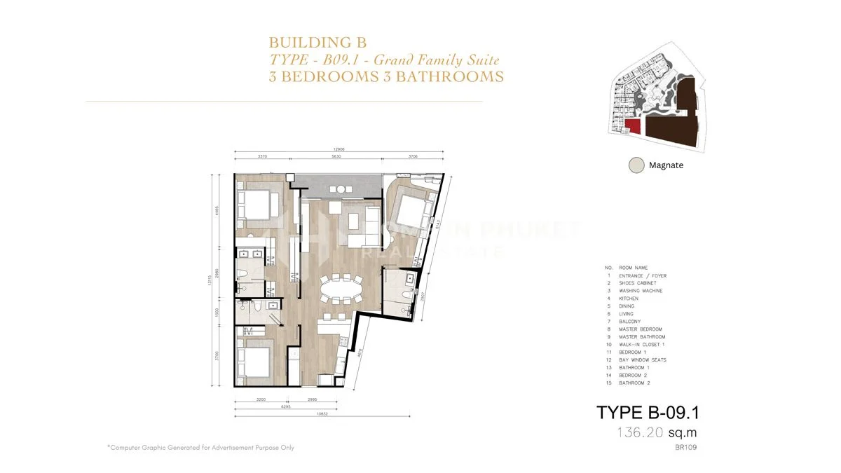 3 Bedroom