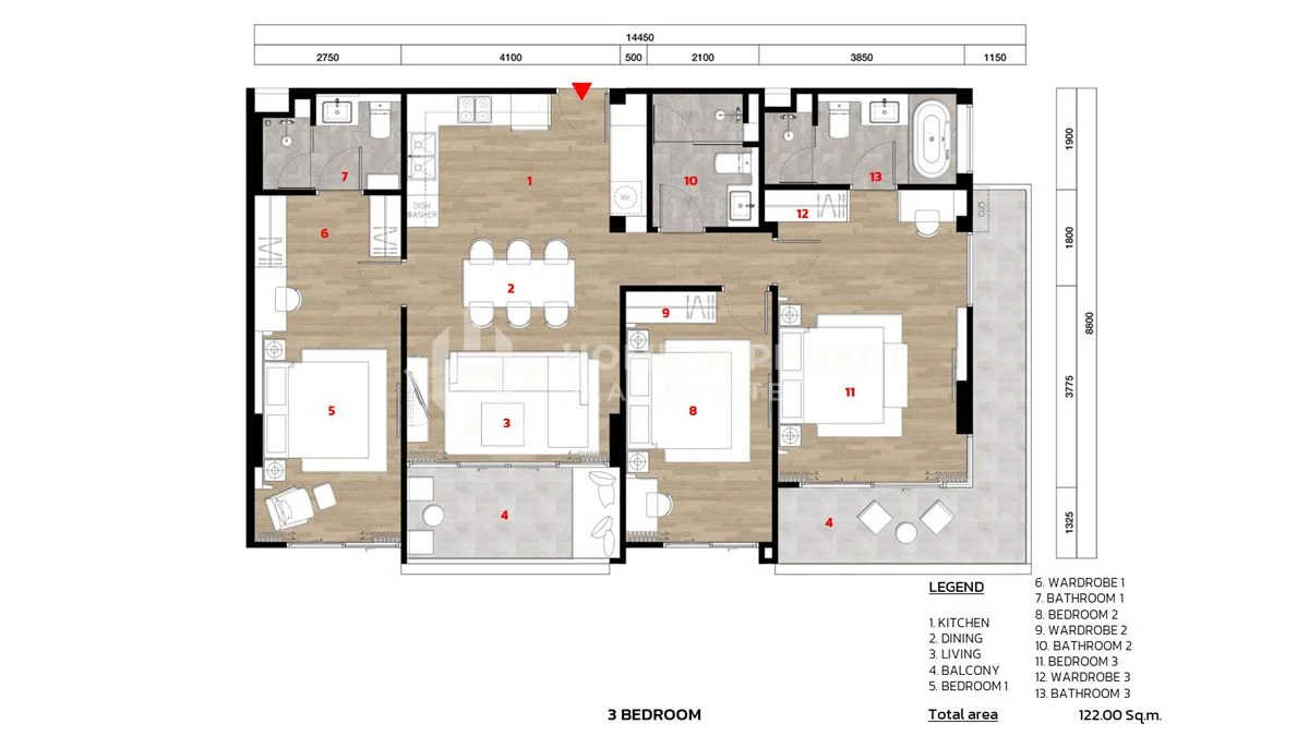 3 Bedroom