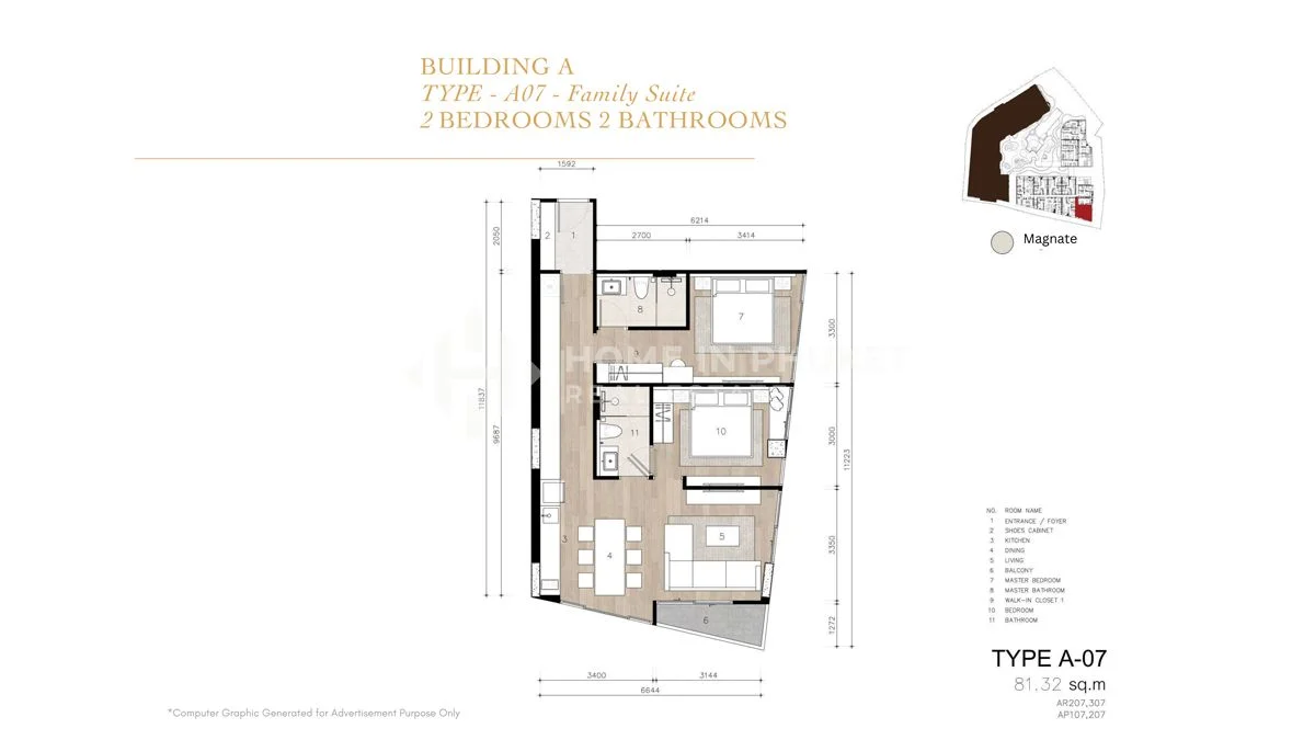 2 Bedroom