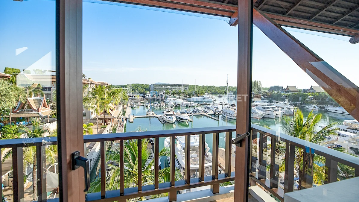 Image showcasing Exclusive 4-Bedroom Penthouse with Marina Views - Home In Phuket