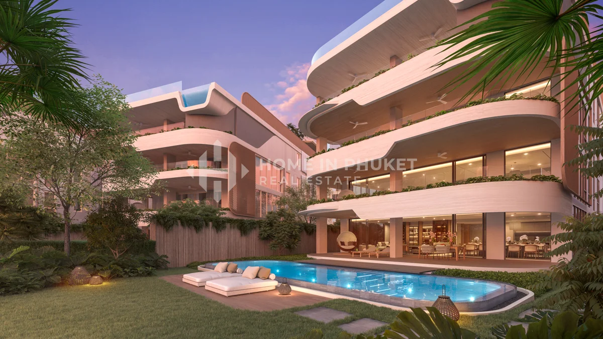 High End Ground Floor Residences With Private Outdoor Areas