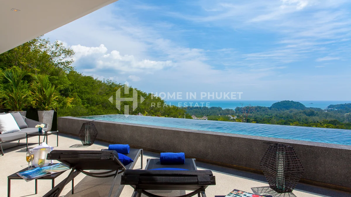Spacious Sea View Pool Residences in Layan - Home In Phuket