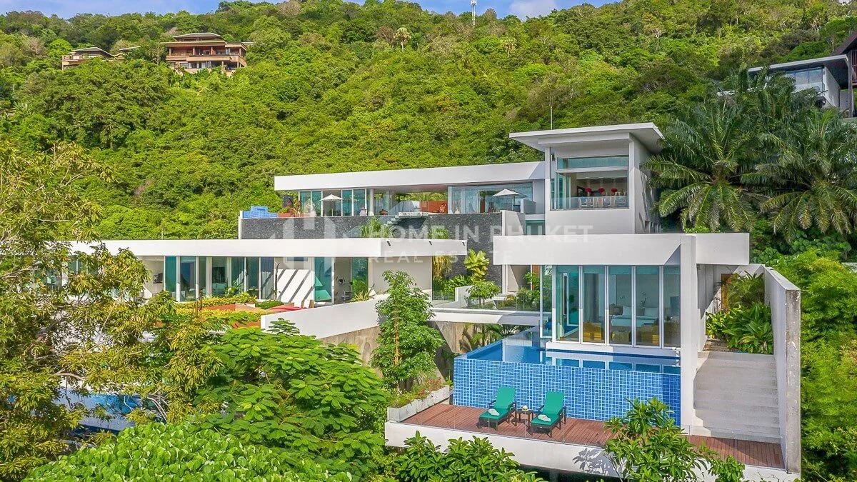 Вилла с прямым видом на море в районе Камала - Home In Phuket