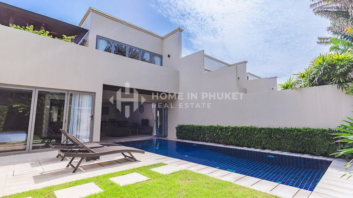 Modern 2-Bed Pool Villa In Bangtao - Home In Phuket