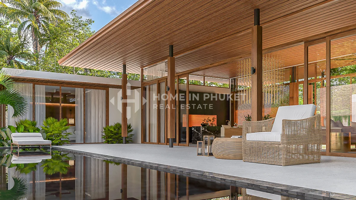 Stunning Tropical 3-Bed Pool Villas in Layan - Home In Phuket
