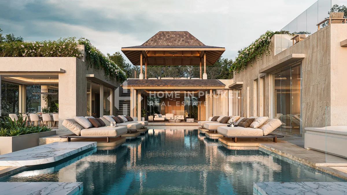 View of Luxury Hilltop Villas Overlooking Ao Makham Bay - Home In Phuket
