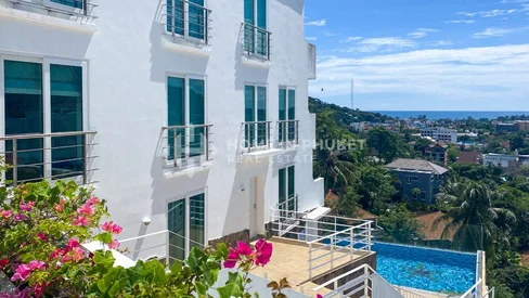 Sea View Freehold 2-Bed Condo in Kata
