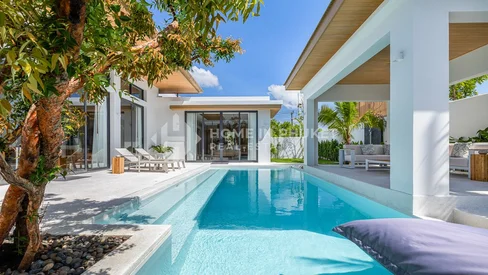 Villas tropicales modernes à proximité de l'aéroport