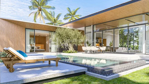 Villas élégantes de 3 chambres avec piscine zen