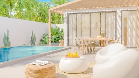 Villa personnalisable de style tropical moderne avec piscine