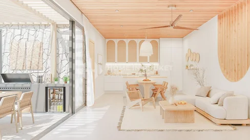 Villa personnalisable de style tropical moderne avec piscine