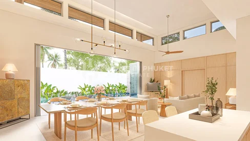 Villas Contemporaines avec Piscine et 3 Chambres