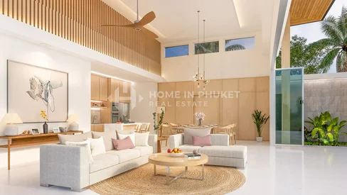 Villas Contemporaines avec Piscine et 3 Chambres