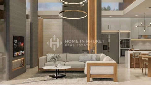 Magnifique villa moderne de 3 chambres avec piscine à Rawai