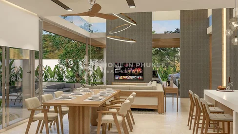 Magnifique villa moderne de 3 chambres avec piscine à Rawai