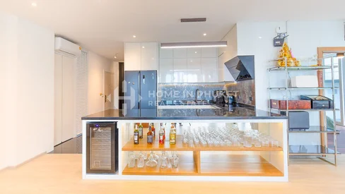 Penthouse de 3 chambres avec vue sur mer à Kamala