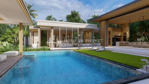 Villas contemporaines avec piscine à proximité de Mission Hill