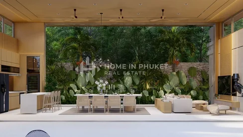 Villas contemporaines avec piscine à proximité de Mission Hill