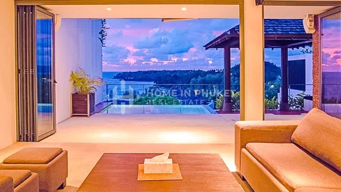 Sea View 3-Bed Residence in Surin