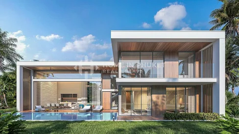 Villas modernes de 4 chambres à coucher à flanc de colline