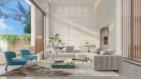 Villas modernes de 4 chambres à coucher à flanc de colline