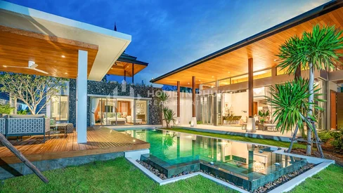 Villas tropicales balinaises avec piscine