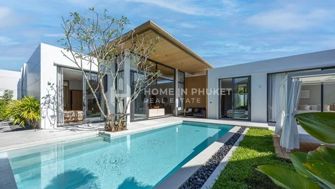 วิลล่าสไตล์โมเดิร์นในเกาะแก้ว