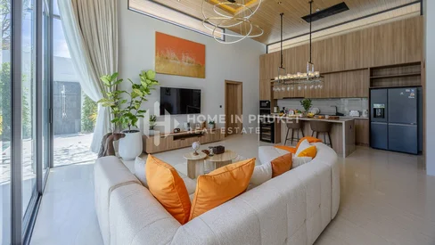 วิลล่าสไตล์โมเดิร์นในเกาะแก้ว