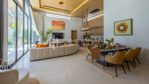 วิลล่าสไตล์โมเดิร์นในเกาะแก้ว