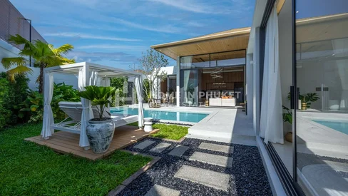 วิลล่าสไตล์โมเดิร์นในเกาะแก้ว