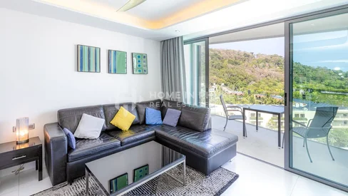 อพาร์ทเมนต์ห้องสตูดิโอสไตล์ร่วมสมัยพร้อมวิวทะเล