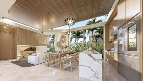 Villas modernes avec piscine à Serene Sakhu