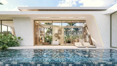 Villas modernes avec piscine à Serene Sakhu