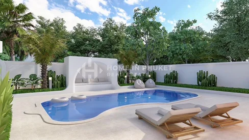 Villas de style méditerranéen à Si Sunthon