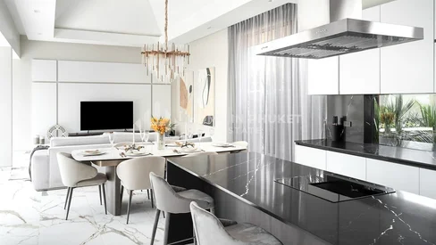 Villa tropicale de style balinais dans une communauté sécurisée