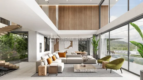 Villas tranquilles à flanc de colline à Koh Kaew