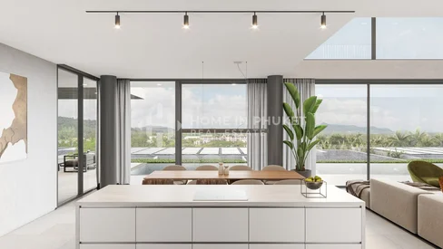 Villas tranquilles à flanc de colline à Koh Kaew