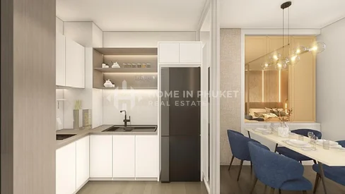 Copropriétés sophistiquées à distance de marche de la plage de Rawai