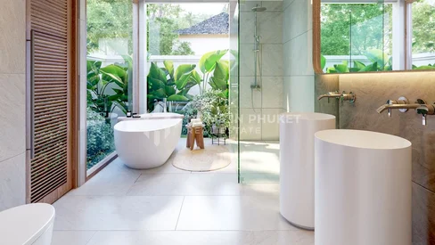 Villas Tropicales Élégantes avec Piscine à Proximité de la Plage de Nai Yang