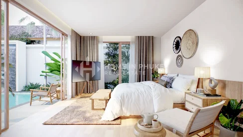 Villas Tropicales Élégantes avec Piscine à Proximité de la Plage de Nai Yang