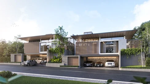 Villas modernes de 4 chambres avec piscine et terrasse sur le toit