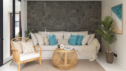 Villas avec piscine de style oriental à proximité de la plage de Bangtao