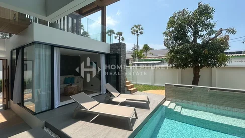 Villas avec piscine de style oriental à proximité de la plage de Bangtao