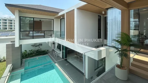 Villas avec piscine de style oriental à proximité de la plage de Bangtao